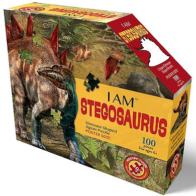 Madd Capp Games: I Am Stegosaurus - 100 pc Puzzle