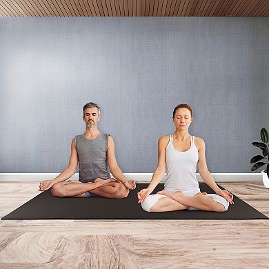 Wakeman 6ftx4ft 8mm Thick Large Yoga Mat