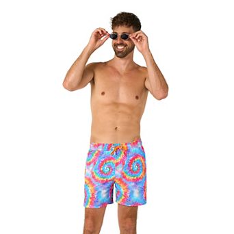 Men's OppoSuits Mr. Tie Dye Swim Trunks