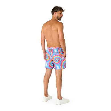 Men's OppoSuits Mr. Tie Dye Swim Trunks