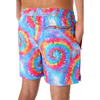Men's OppoSuits Mr. Tie Dye Swim Trunks