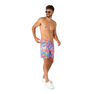 Men's OppoSuits Mr. Tie Dye Swim Trunks