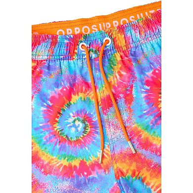 Men's OppoSuits Mr. Tie Dye Swim Trunks