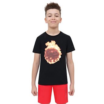 Boys 8-20 Wilson Flame Graphic Tee