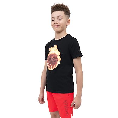 Boys 8-20 Wilson Flame Graphic Tee