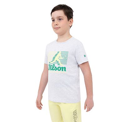 Boys 8-20 Wilson Tennis Player Graphic Tee