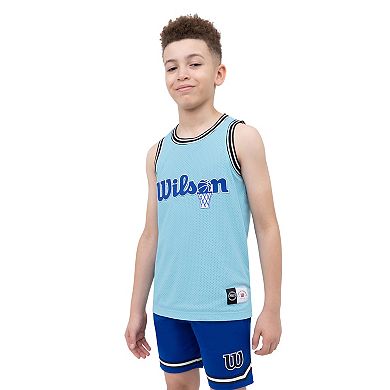 Boys 8-20 Wilson Basketball Mesh Jersey