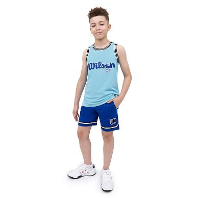 Boys 8-20 Wilson Basketball Mesh Jersey