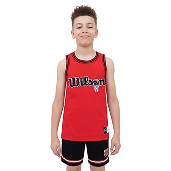 Boys 8-20 Wilson Basketball Mesh Jersey