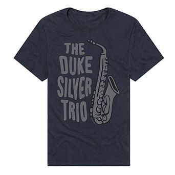 Men's Parks and Recreation Duke Silver Trio Graphic Tee