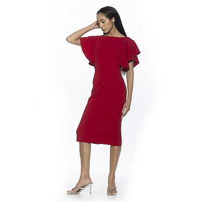 ALEXIA ADMOR アモラボートネックノースリーブシースドレス Bahari Dress – ALEXIA ADMOR