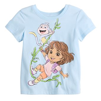 Baby & Toddler Jumping Beans® Nickelodeon Dora The Explorer And Boots Swinging Fun Graphic Tee
