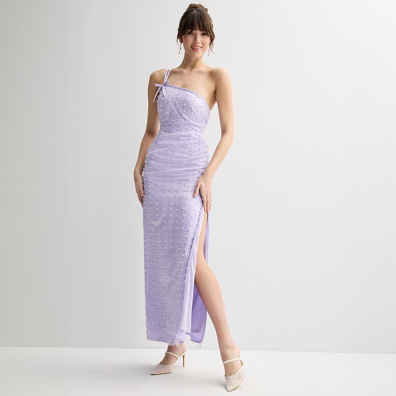 purple mermaid dresses for prom Sweetheart Neck Long With Lace Appliques, MP752 Lodieny Satin Silk Mens Style:RF5D290SNO Fall photoshoot dresses for moms Mermaid / Sculpted Bodice