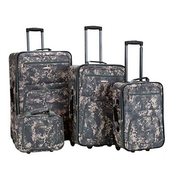 Rockland Journey 4 pc Softside Expandable Wheeled Luggage Set