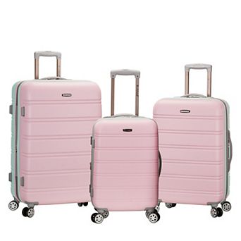 Rockland Melbourne 3 pc Hardside Expandable Spinner Luggage Set