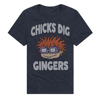 Men's Rugrats Chicks Dig Gingers Graphic Tee