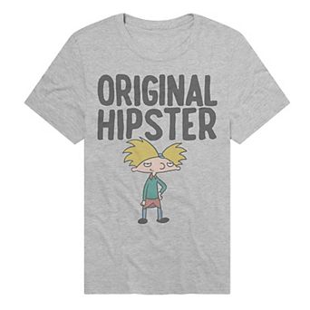 Men's Hey Arnold Original Hipster Graphic Tee
