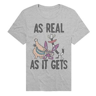 Men's Aah! Real Monsters As Real As It Gets Graphic Tee