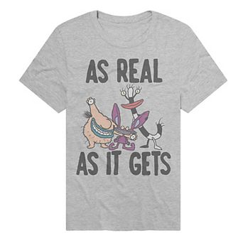 Men's Aah! Real Monsters As Real As It Gets Graphic Tee