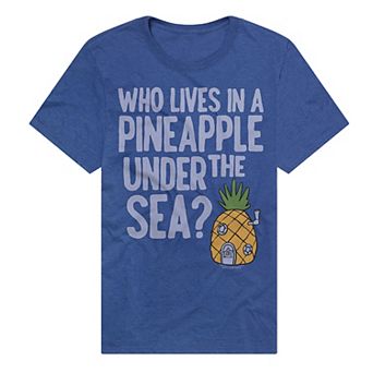 Men's SpongeBob SquarePants Pineapple Under the Sea Graphic Tee