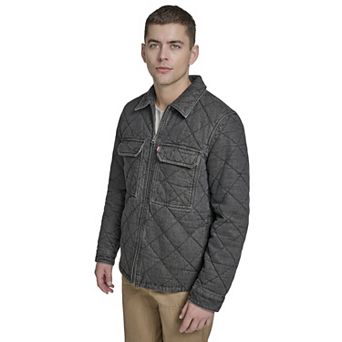 Men's Levi's® Diamond Quilted Denim Shacket
