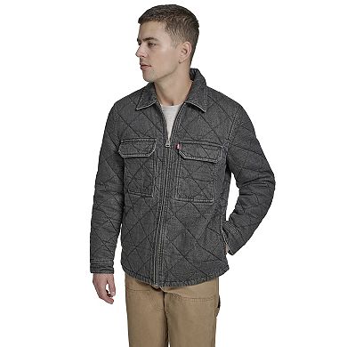 Men's Levi's® Diamond Quilted Denim Shacket