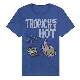 Men's SpongeBob SquarePants Tropic Like It's Hot Graphic Tee
