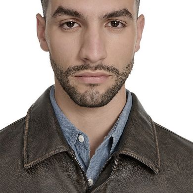 Men's Levi's Faux Leather Modern Trucker Jacket