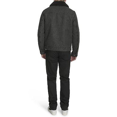 Men's Levi's Sherpa Trim Denim Western Jacket