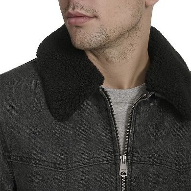 Men's Levi's Sherpa Trim Denim Western Jacket
