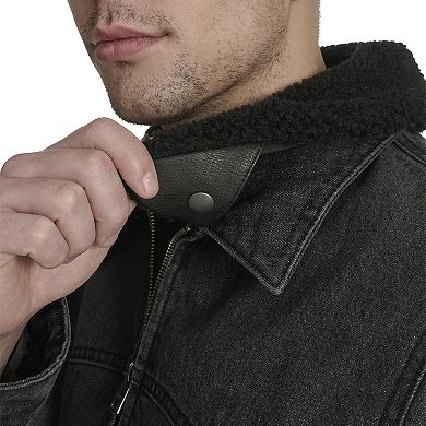 Men's Levi's Sherpa Trim Denim Western Jacket