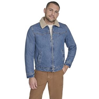 Men's Levi's® Sherpa Trim Denim Western Jacket