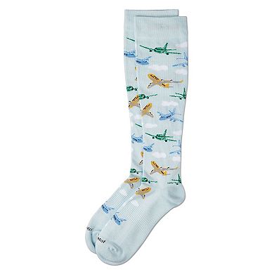 Airplanes 8-15 mmHg Graduated Compression Socks