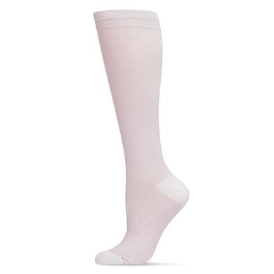 Women's Solid Nylon 15-20mmHg Graduated Compression Socks