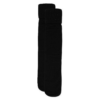 Donegal Cuffed Fleece Knee High Socks