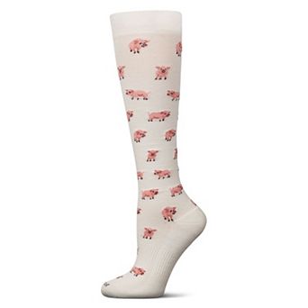 Pigs Cotton Blend 15-20 mmHg Graduated Compression Socks