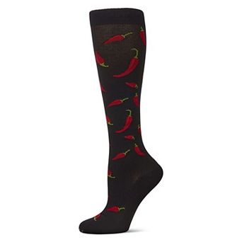 Chili Pepper 8-15 mmHg Graduated Compression Socks