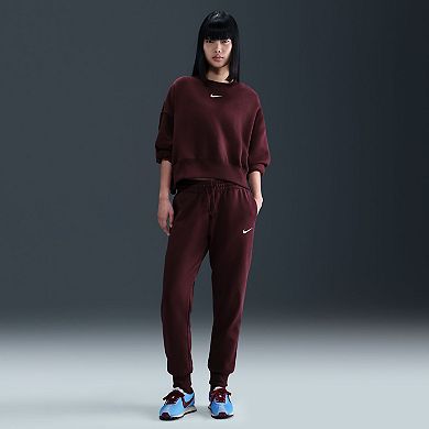 Women's Nike Oversized Crew-Neck Phoenix Fleece Sweatshirt