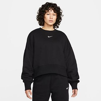 Women's Nike Oversized Crew-Neck Phoenix Fleece Sweatshirt