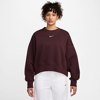 Women's Nike Oversized Crew-Neck Phoenix Fleece Sweatshirt