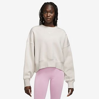Women's Nike Oversized Crew-Neck Phoenix Fleece Sweatshirt