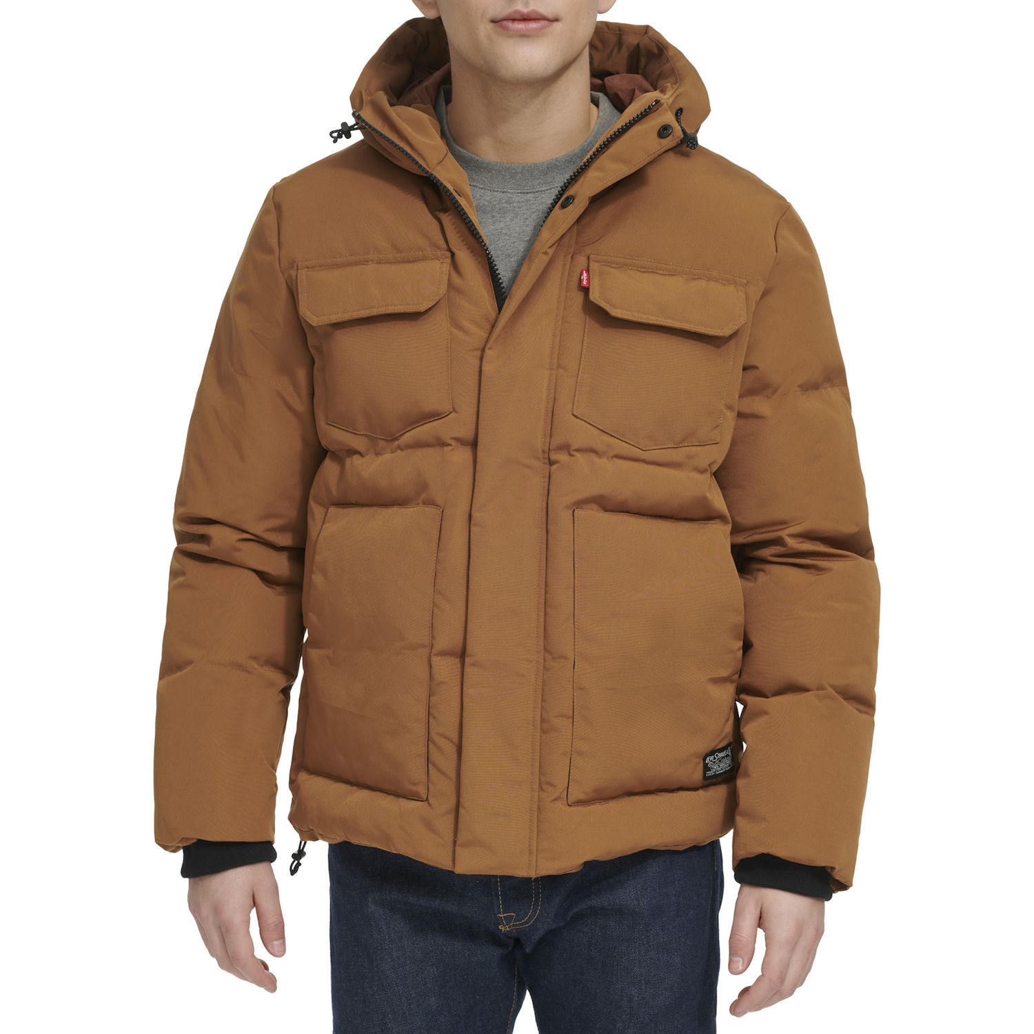 50s USA製 Caleb V Smith&Son ポストマンジャケット Men's Levi's® 4 Pocket Puffer Jacket