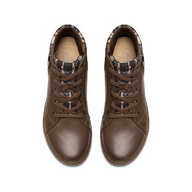 Clarks Caroline Spice Women's Leather Ankle Boots With Zip Closure