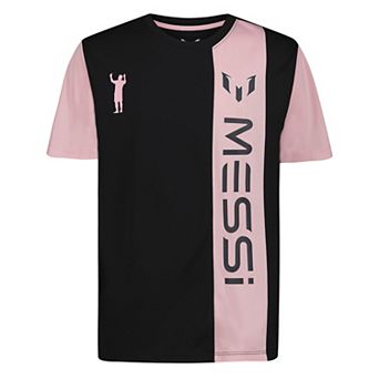 Boys 8-20 Messi Pink Short Sleeve Worldwide Champ Tee