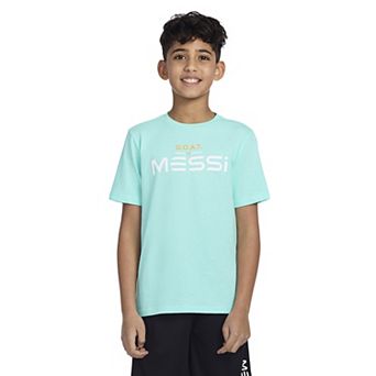 Boys 8-20 Messi GOAT Graphic Tee