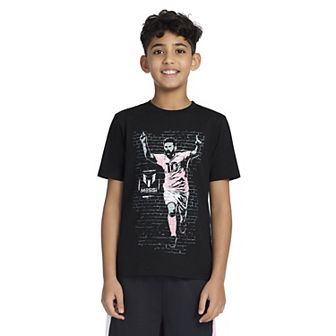 Boys 8-20 Messi Graffiti Graphic Tee