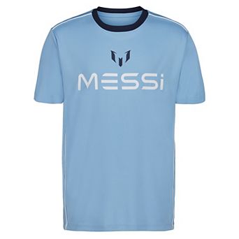 Boys 8-20 Messi Short Sleeve Contrast Piping Tee