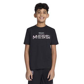 Boys 8-20 Messi GOAT Short Sleeve Graphic Tee