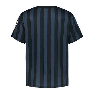 Boys 8-20 Messi Striped V-Neck T-Shirt