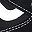 Suede Black White